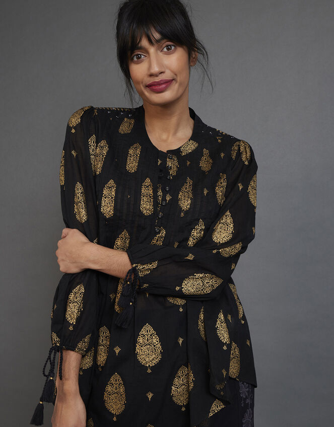 East Josie Blouse, Black (BLACK), large