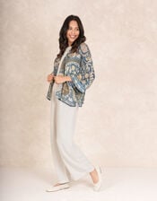 One Hundred Stars Susani Print Kimono Jacket, , large