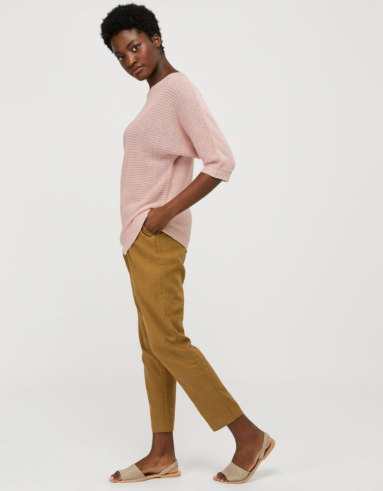 Monsoon linen jumper shop
