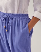 Judy Tapered Trousers, Blue (BLUE), large