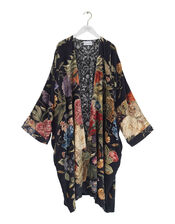 One Hundred Stars Primula Long Velvet Jacket, , large