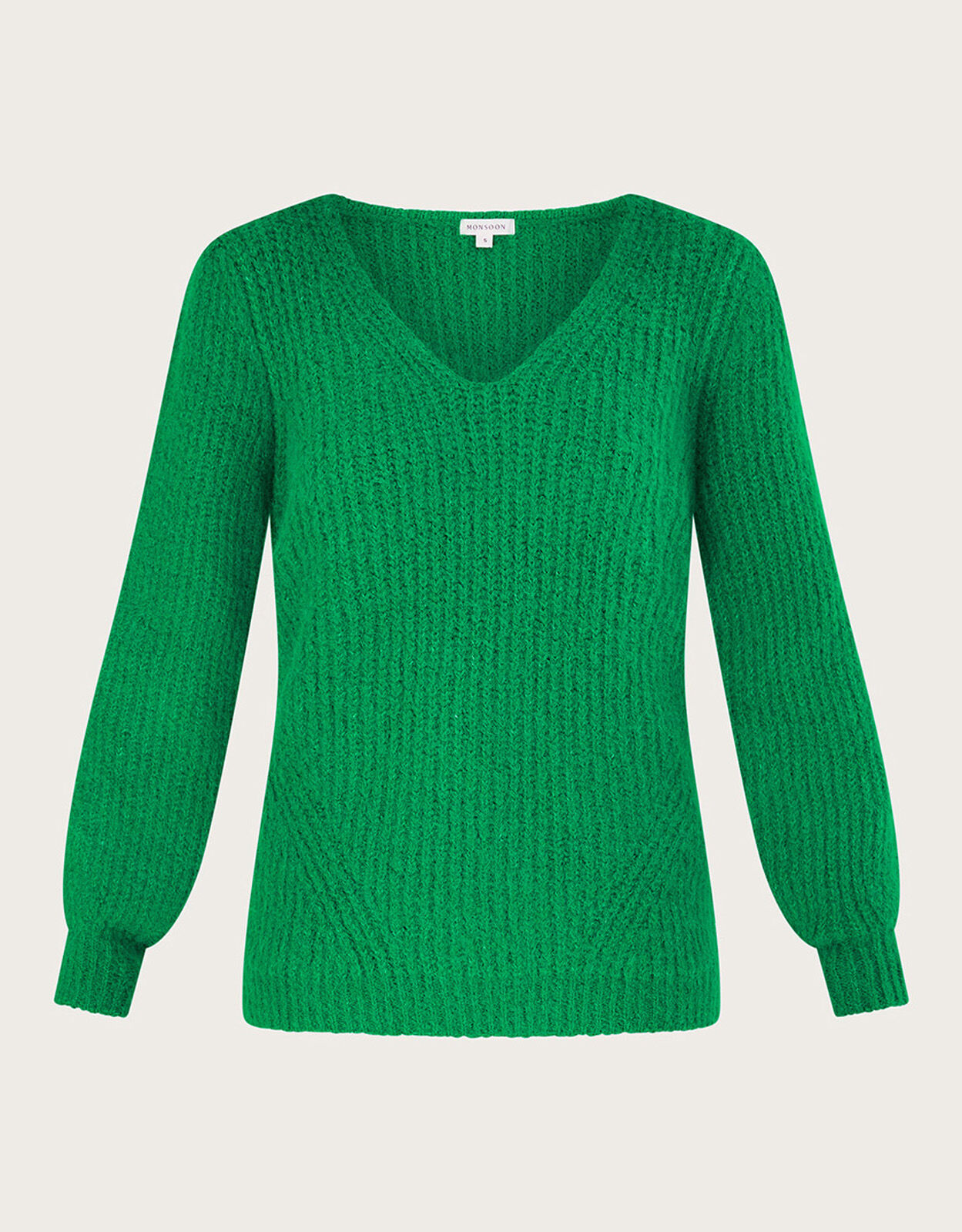 Long shop green jumper