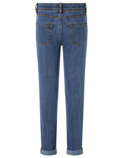 Eliza Sequin Unicorn Jeans, Blue (BLUE), large