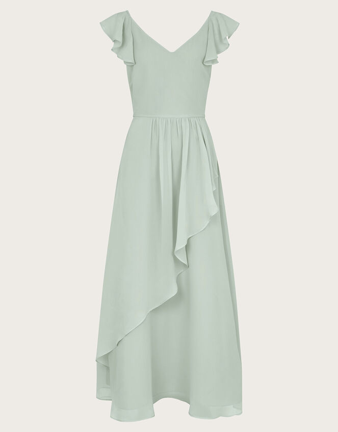 Indi Tie-Back Prom Dress, Green (SAGE), large