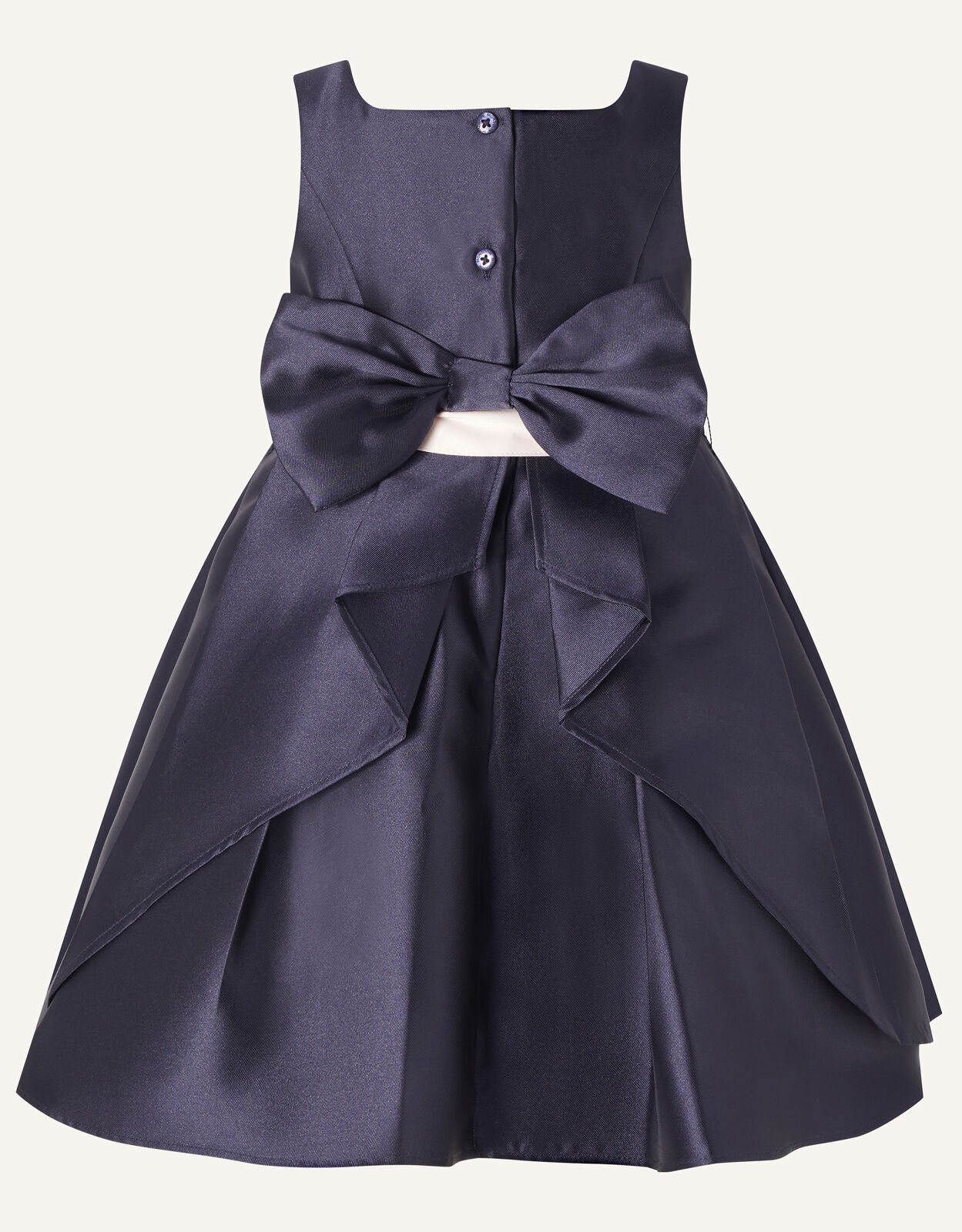 Baby Audrey Duchess Twill Dress Blue