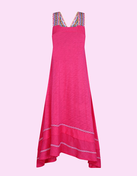 Pitusa St Tropez Maxi Beach Dress, Pink (PINK), large