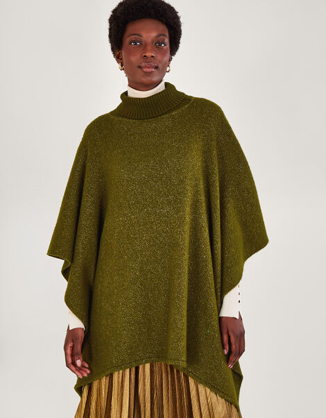 Metallic Poncho, , large