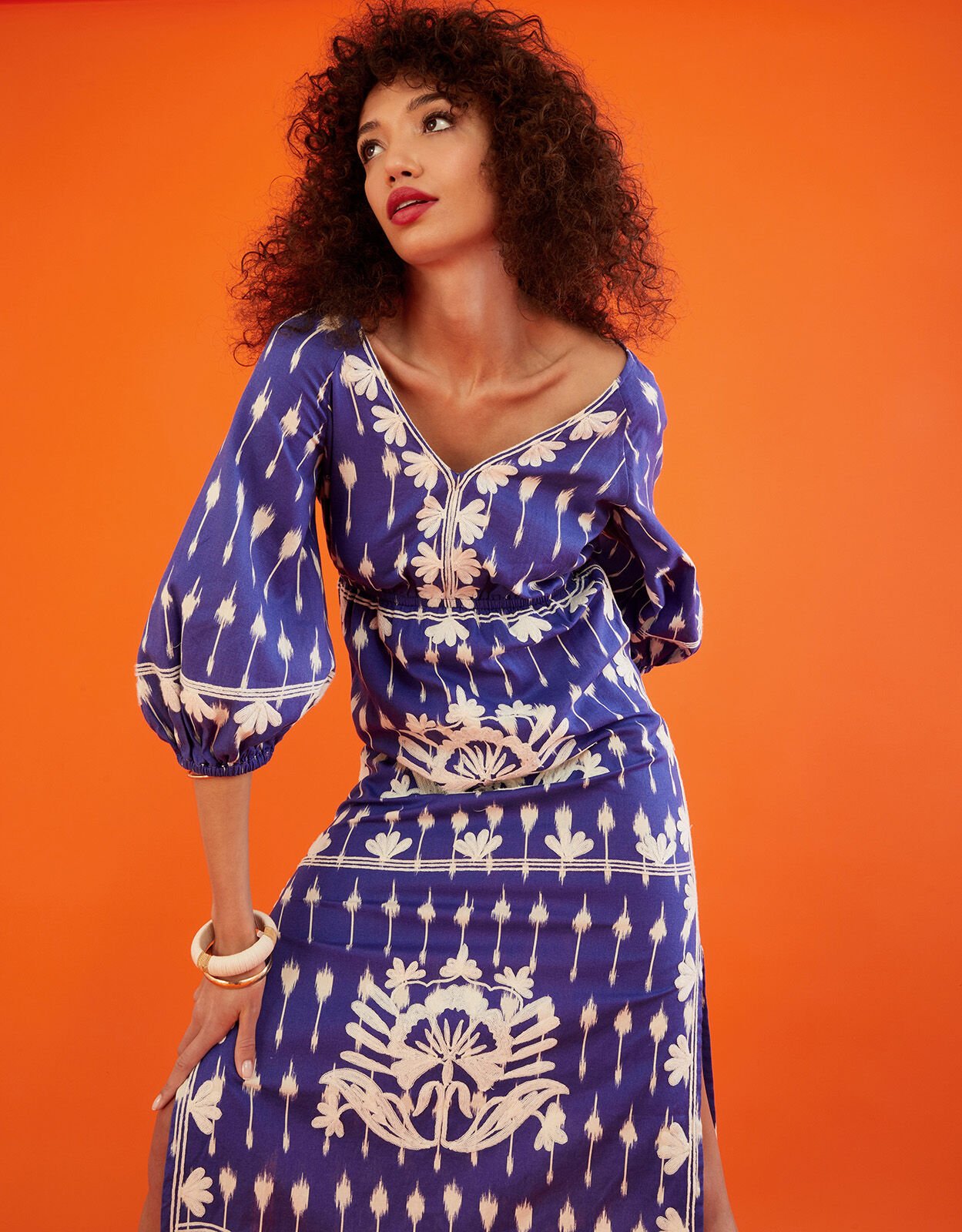 Monsoon blue shop maxi dress
