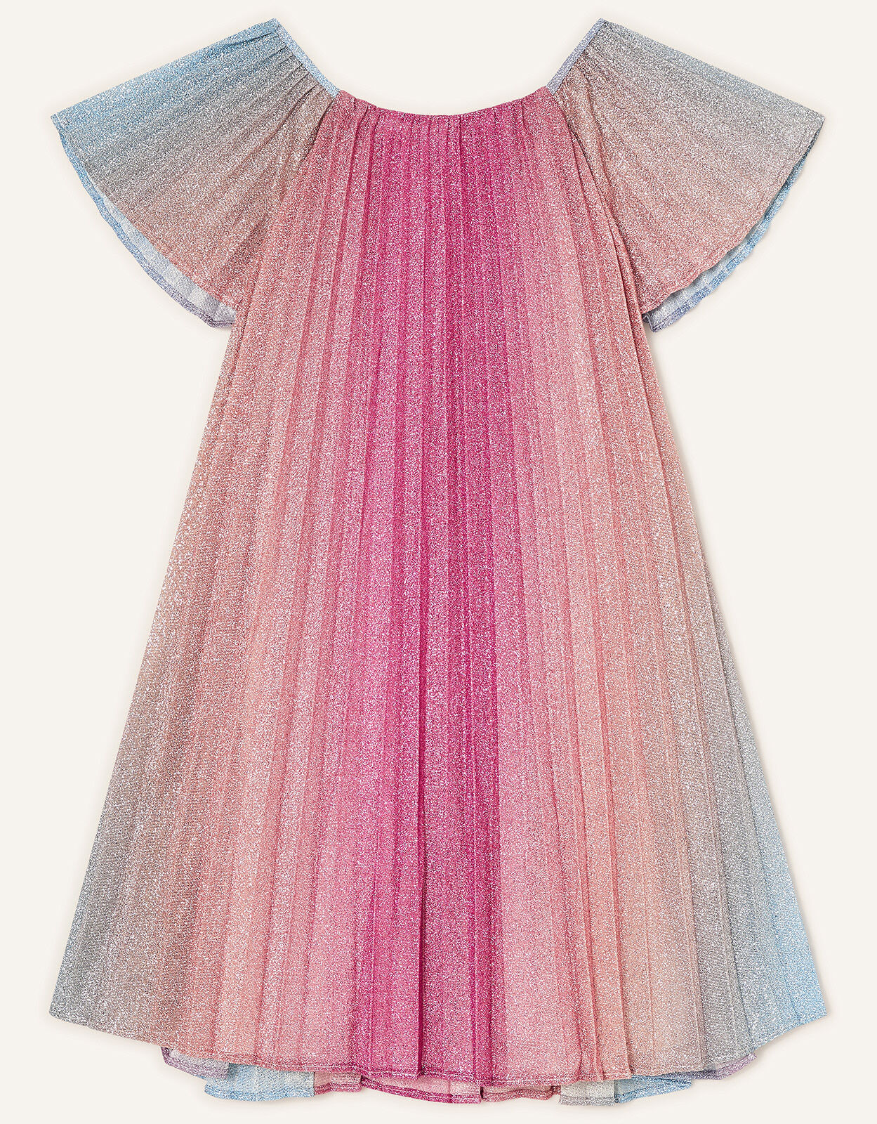 Rainbow outlet accordion dress