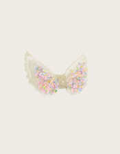 Sparkle Wing Shaker Hair Clip, , large