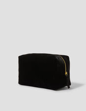 Floral Embellished Make Up Bag, , large