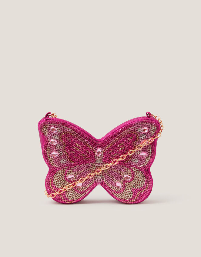 Butterfly Embellished Bag, , large