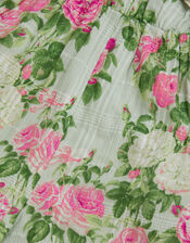 Baby Floral Frill Playsuit , Green (GREEN), large