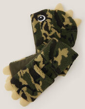 Borg Camo Hat Glove Scarf Set, Multi (MULTI), large