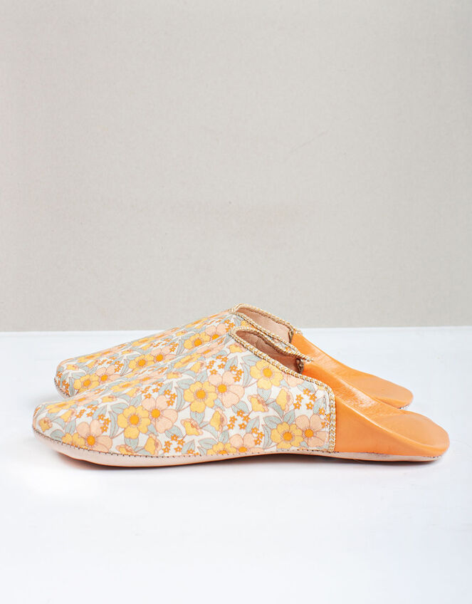 Bohemia Design Margot Babouche Slippers, Orange (ORANGE), large