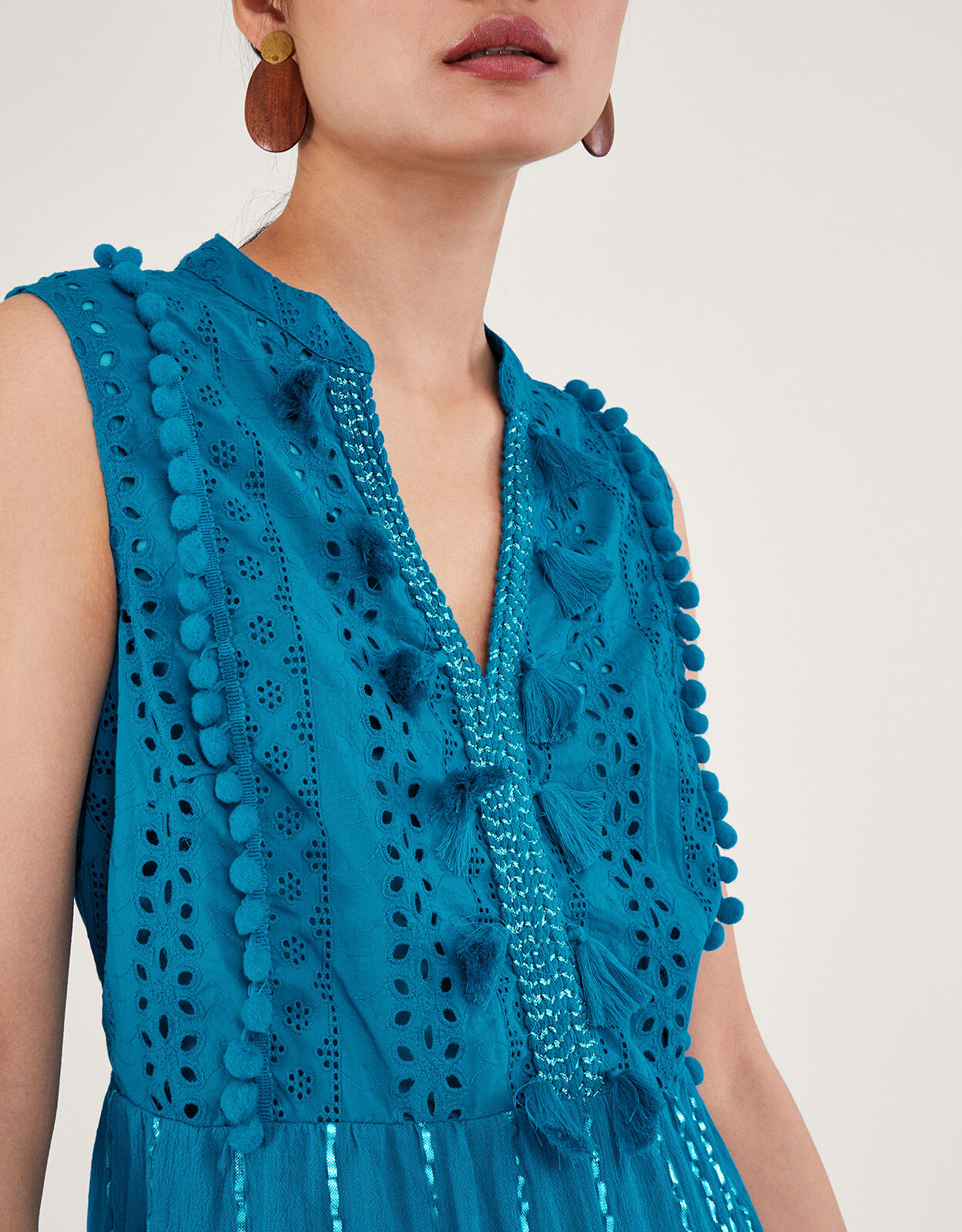 Sleeveless kaftan dress cheap