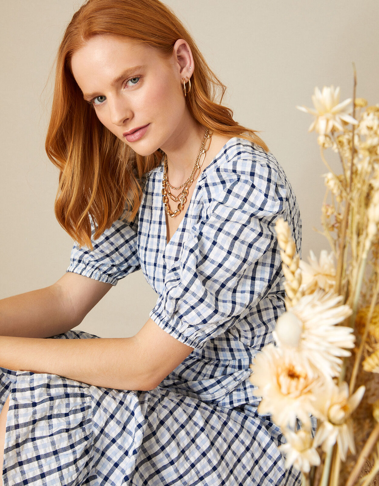 Monsoon dolly gingham dress shop
