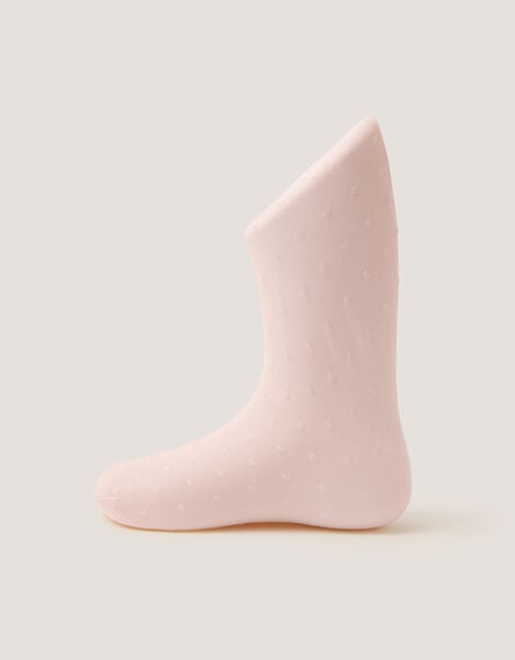 Baby 35 Denier Bridal Spot Tights, Pink (PINK), large