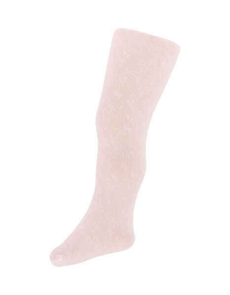 Baby Butterfly Lacey Tights Pink, Pink (PINK), large