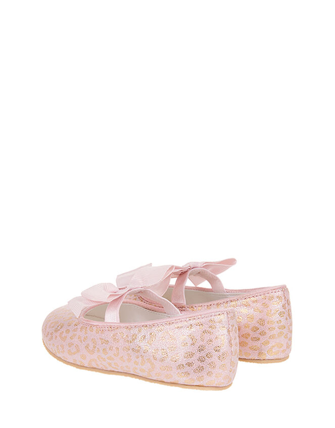 Baby Leonie Leopard Walker Shoes, Pink (PALE PINK), large