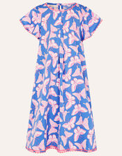 Butterfly Swing Dress, Blue (BLUE), large