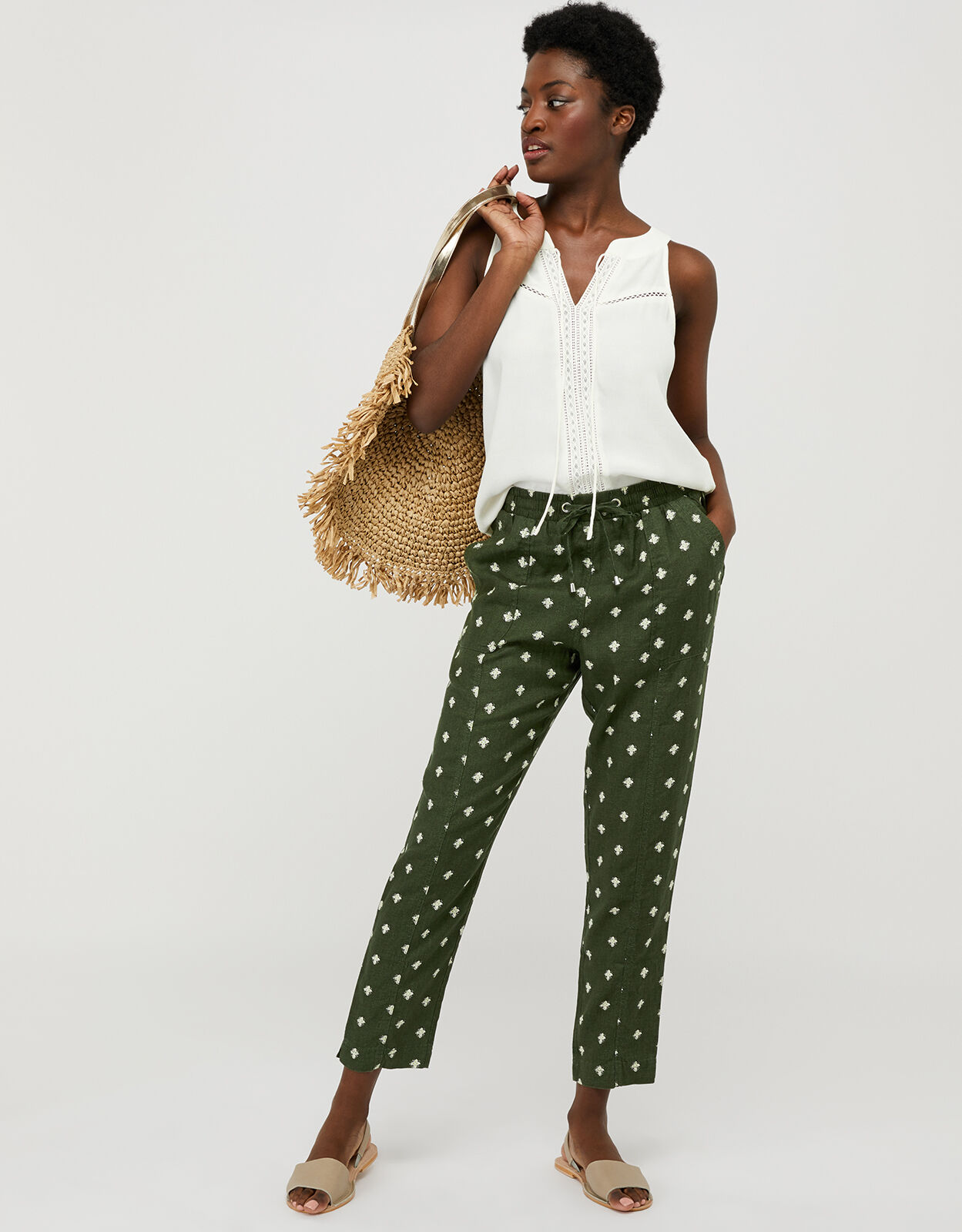 Monsoon ladies trousers 2025