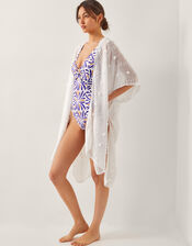 Effy Embroidered Beach Cover Up, , large
