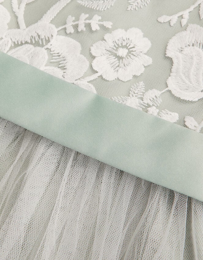 Alicia Embroidered Lace Maxi Dress, Green (GREEN), large