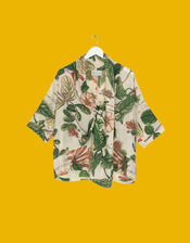 One Hundred Stars Honeysuckle Print Rachel Blouse, Multi (MULTI), large