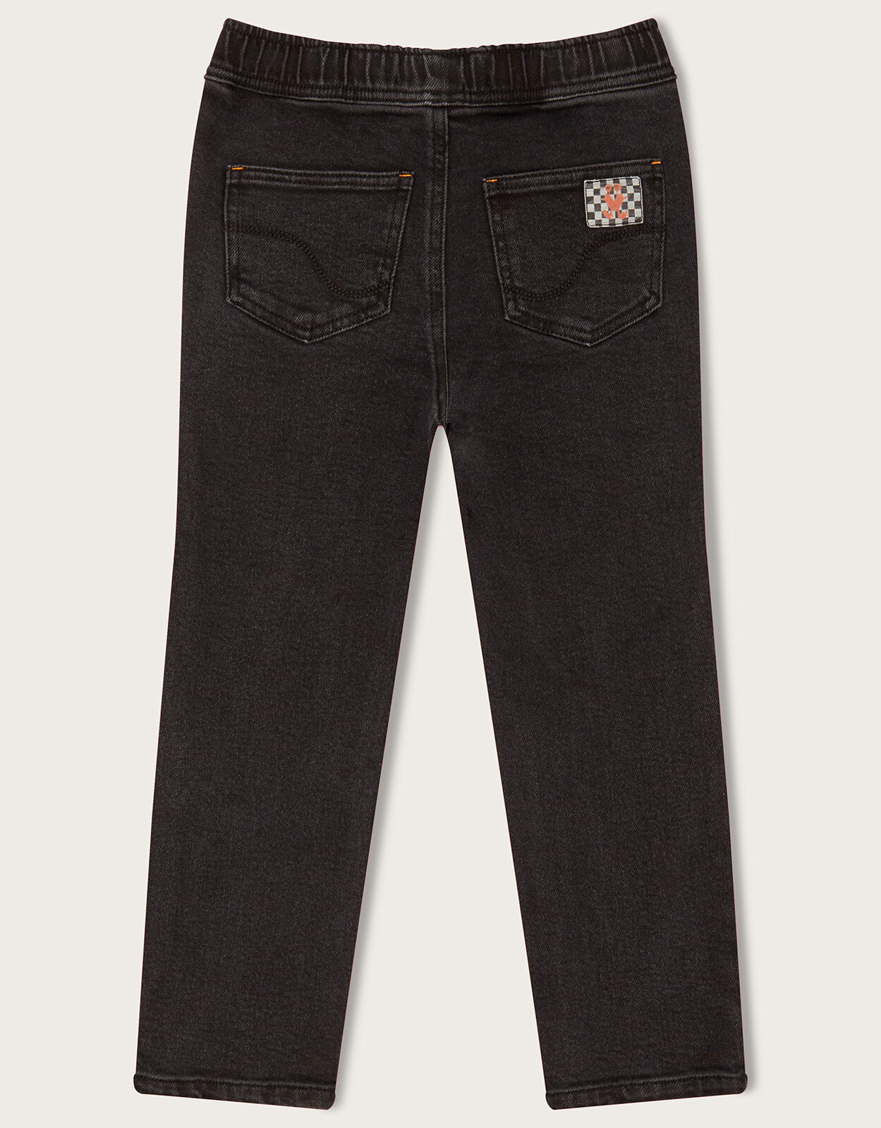 Pull On Denim Jeans Black