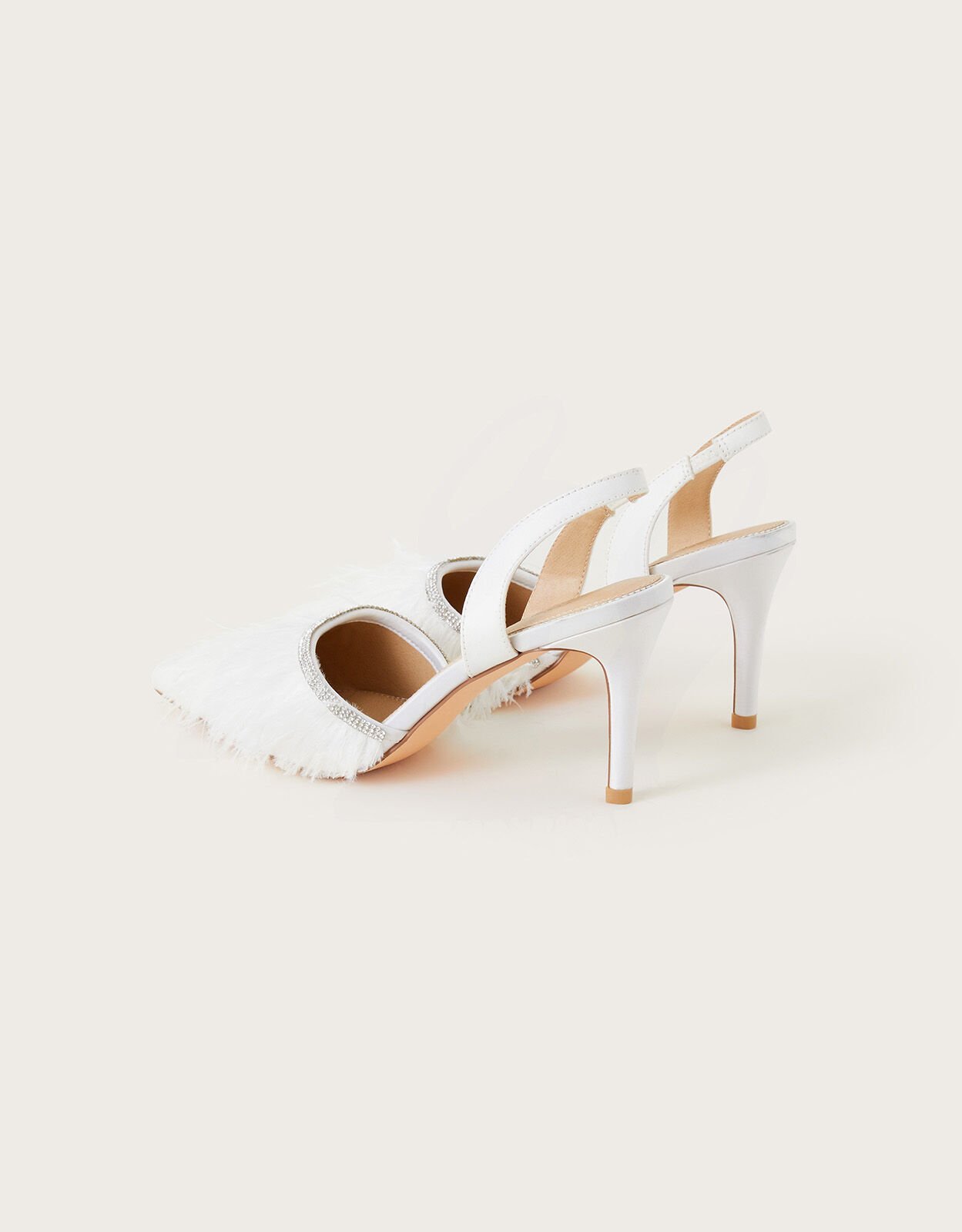 Marabou kitten heels on sale