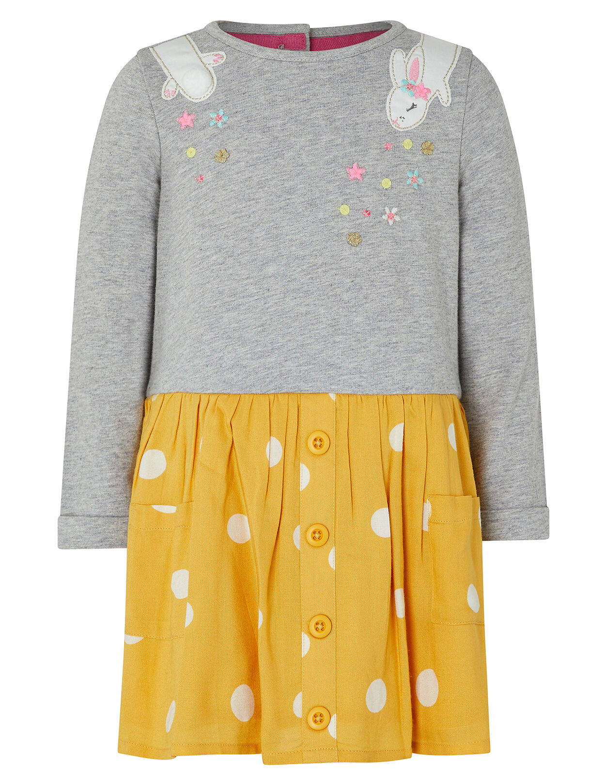 baby girl mustard dress