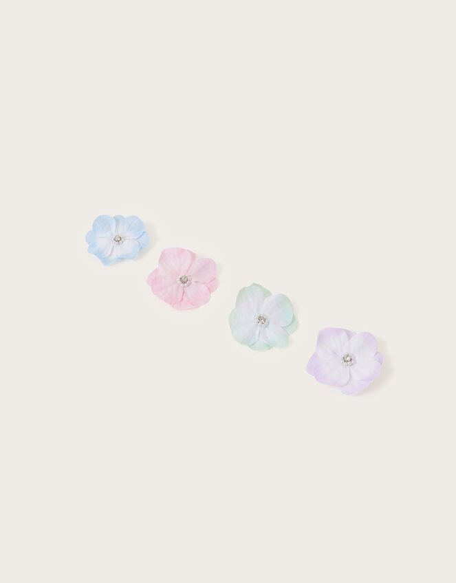 Beaded Flower Clips 4 Pack , , large