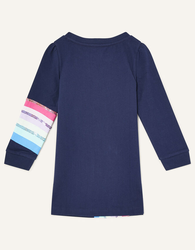 Pegasus Rainbow Sweat Set , Blue (NAVY), large
