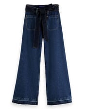 Scotch and Soda Wave Flare Jeans Regular Length, Blue (INDIGO), large