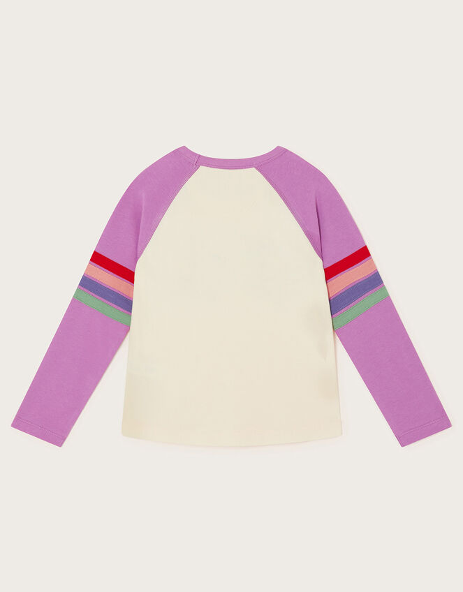 'On Top Of The World' Raglan T-Shirt, Ivory (IVORY), large