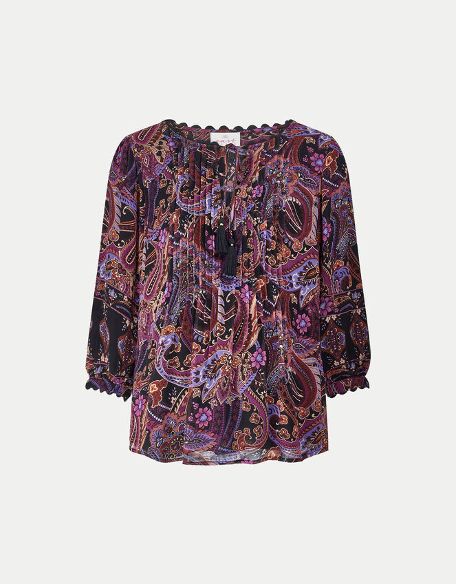 East Paisley Print Blouse, Multi (MULTI), large