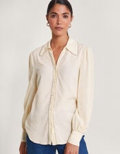 Dani Diamante Blouse, Ivory (IVORY), large