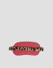 Leopard Print Eye Mask, Natural (NEUTRAL), large