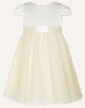 Baby Tulle Bridesmaid Dress , Yellow (LEMON), large