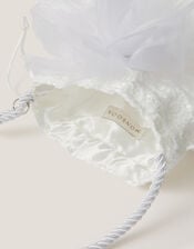 Pom-Pom Bridesmaid Pouch Bag, , large