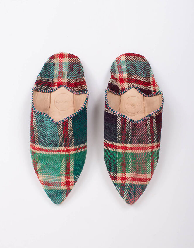 Bohemia Design Moroccan Boujad Babouche Slippers, Multi (MULTI), large