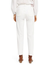 Scotch and Soda Sky Straight Jeans Shorter Length, White (WHITE), large