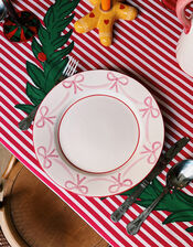 Anna and Nina Bow Dinner Plate, , large