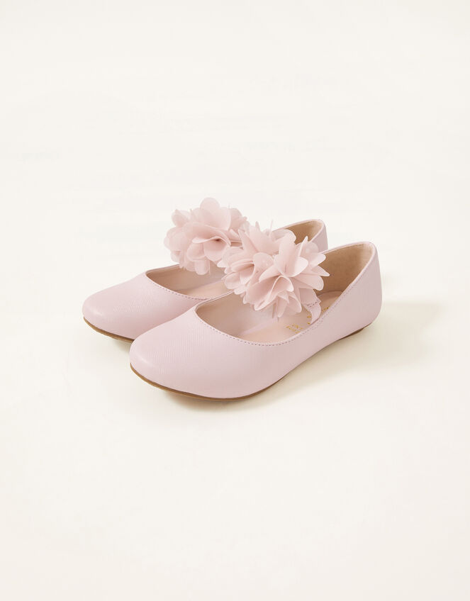Corsage Ballerina Flats , Pink (PINK), large