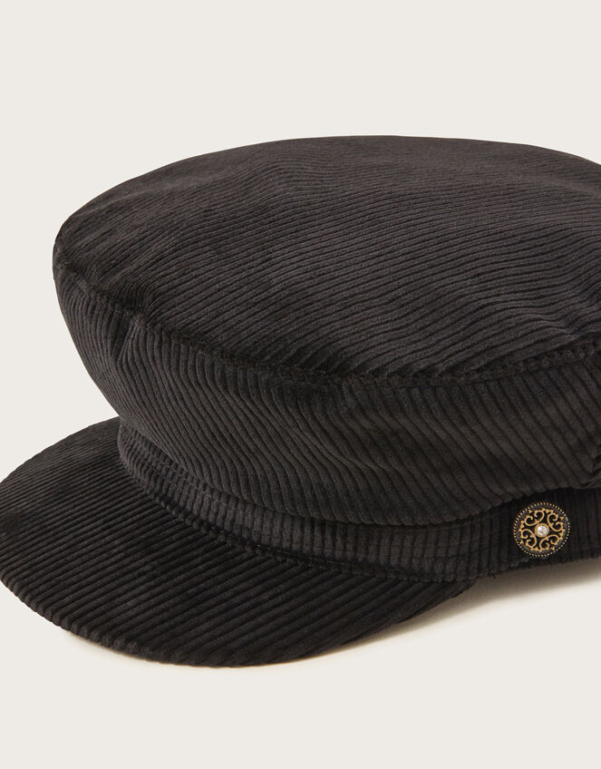 Ribbed Baker Boy Cap, , large