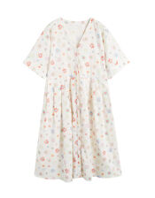 Chinti & Parker Étoile Midi Sundress, Cream (CREAM), large