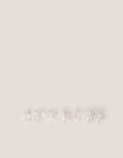 Baby Flower Bando Headband, Ivory (IVORY), large