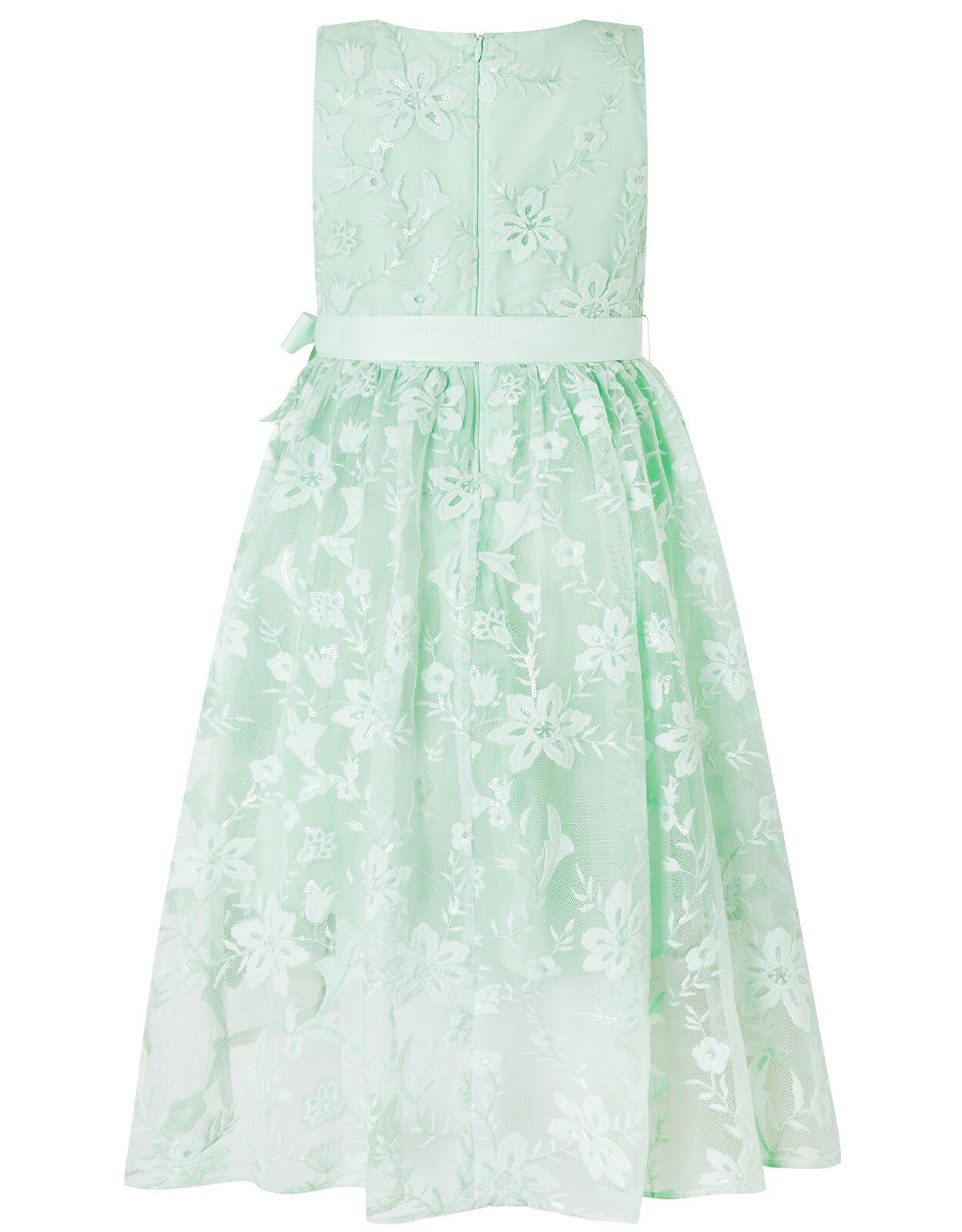 Mint top lace dress
