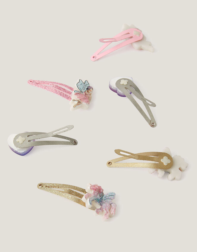 6-Pack Fairytale Hair Clips, , large